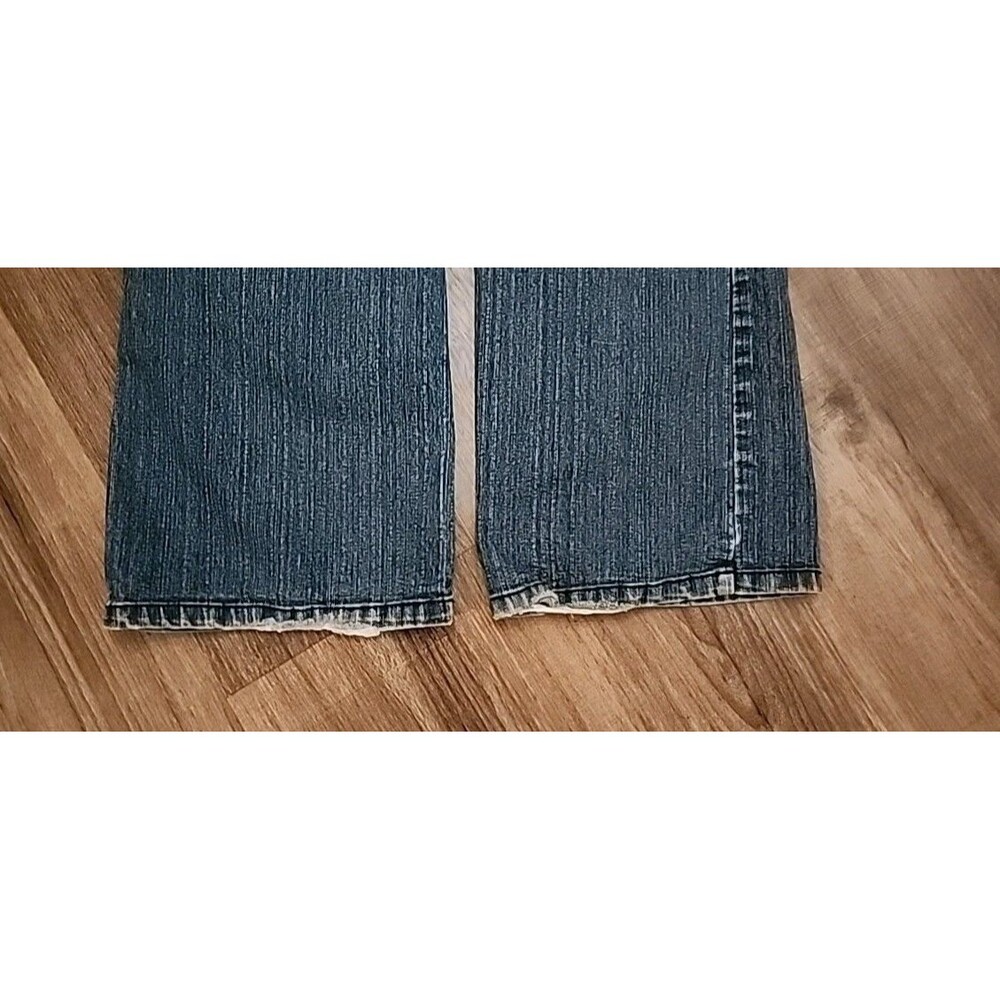 Vintage Bad Girl Jeans 7 Straight 29x30 Distressed Y2k Retro - Picture 4 of 14